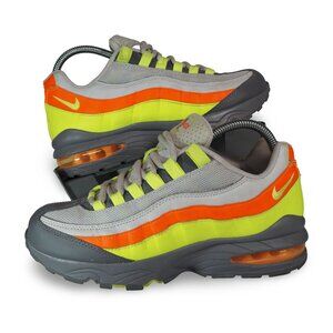 Nike Air Max 95 GS 'Vast Grey Volt' Sneakers Youth 7 Women's 8.5 - 905348-019